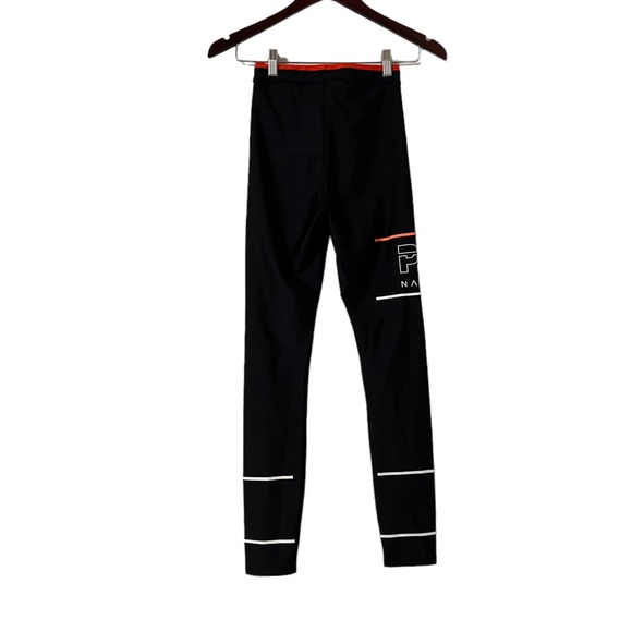 REVOLVE P.E Nation Black Orange Yoga Pants Leggings - Picture 6 of 8